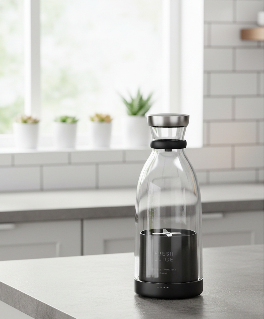 FreshJuiceWave™ Portable Wireless Smoothie Blender