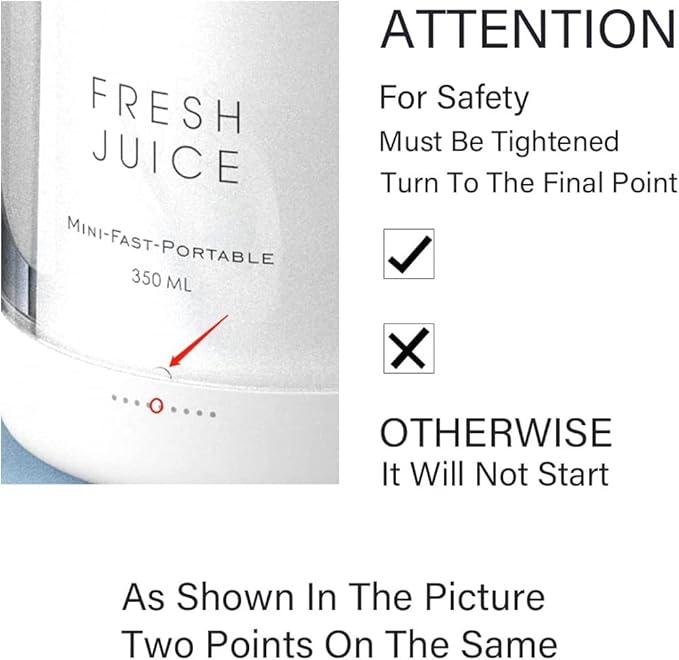 FreshJuiceWave™ Portable Wireless Smoothie Blender